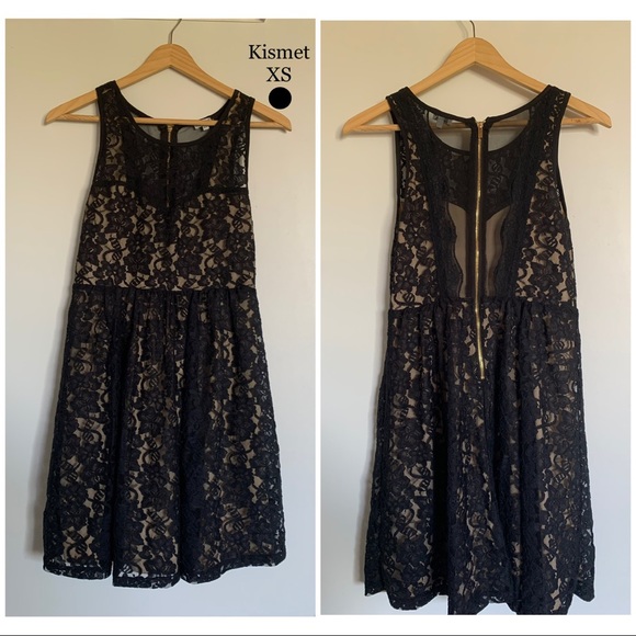 Black Lacy Dress - Picture 2 of 8